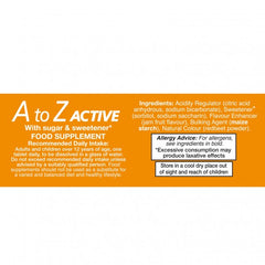Healthaid A to Z Active Effervescent Tablets