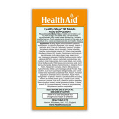 HealthAid Healthy Mega® - Prolonged Release Tablets