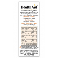 HealthAid Baby Vit®  - Orange Flavour Drops