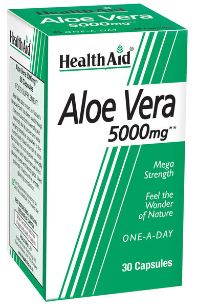 HealthAid Aloe Vera 5000mg Capsules