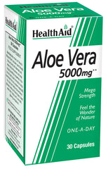 HealthAid Aloe Vera 5000mg Capsules