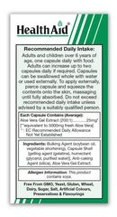 HealthAid Aloe Vera 5000mg Capsules