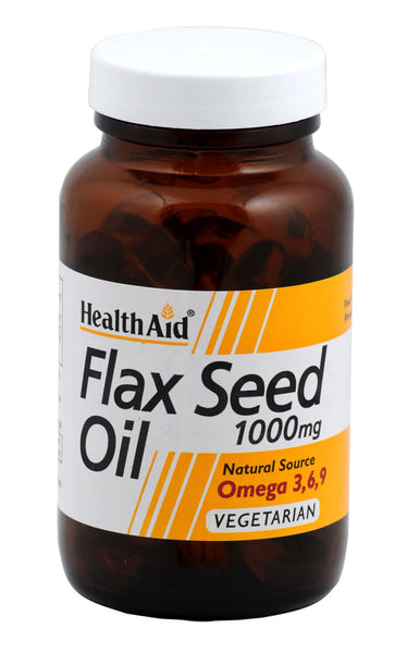 Flaxseed Oil 1000mg 60 Capsules