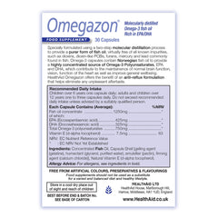 Omegazon (Omega 3 Fish Oil) Capsules