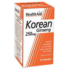 HealthAid Korean Ginseng 250mg Capsules