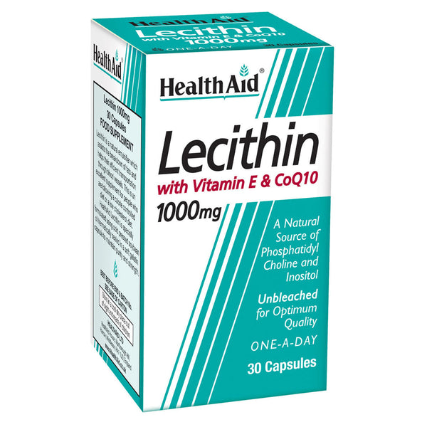 HealthAid Lecithin 1000mg Capsules