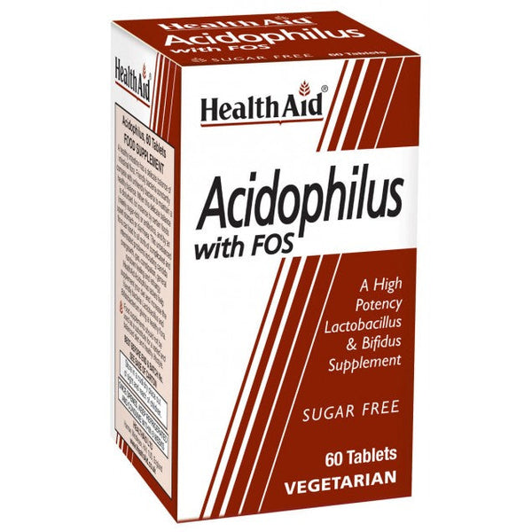 HealthAid Acidophilus (100million) +FOS Tablets