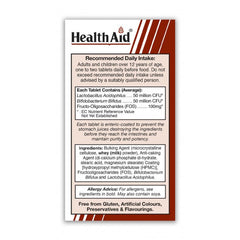 HealthAid Acidophilus (100million) +FOS Tablets