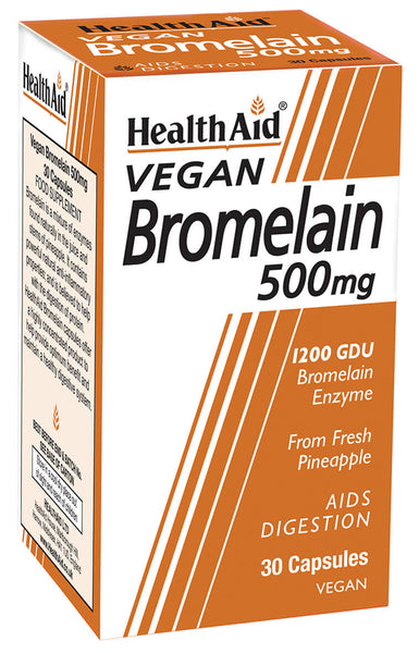 HealthAid Bromelain Capsules 500mg