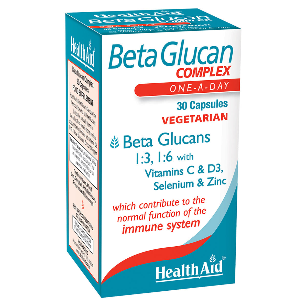 HealthAid Beta Glucan Complex Capsules