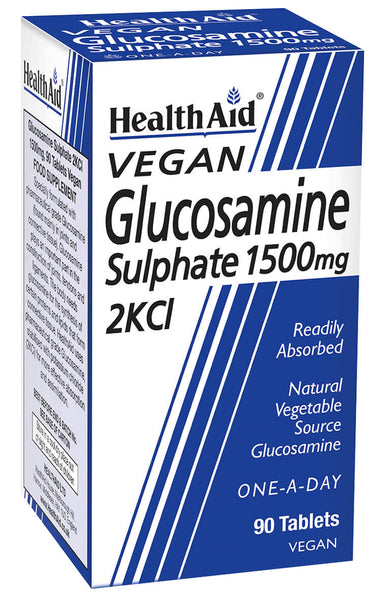 HealthAid Glucosamine Sulphate 1500mg 2KCl Tablets