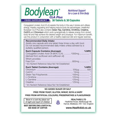 HealthAid Bodylean® CLA Plus Cap & Tabs