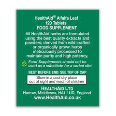 HealthAid Alfalfa 700mg Equivalent Tablets