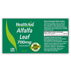 HealthAid Alfalfa 700mg Equivalent Tablets