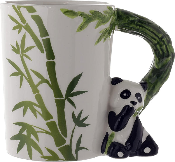 Puckator Panda Ceramic Shaped Handle Mug