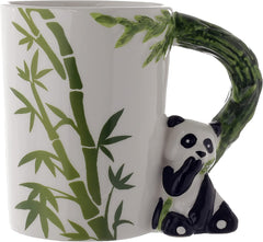 Puckator Panda Ceramic Shaped Handle Mug