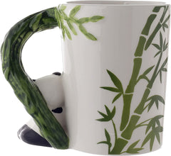 Puckator Panda Ceramic Shaped Handle Mug