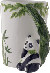 Puckator Panda Ceramic Shaped Handle Mug