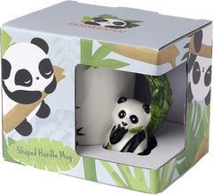 Puckator Panda Ceramic Shaped Handle Mug