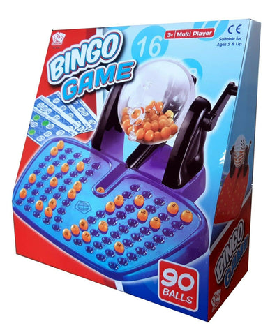 Bingo Lotto Game Revolving Machine With 90 Numbers & 48 Cards