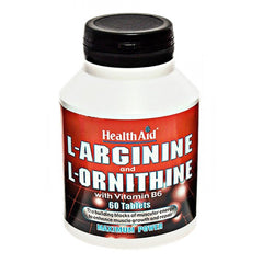 L-Arginine With L-Ornithine 300mg Tablets