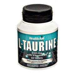 L-Taurine 550mg+ Vitamin B6 Tablets