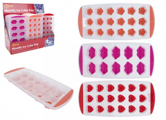 Ice Cube Tray Mould Easy Pop Out Lips Heart Flower Shapes Jelly Maker