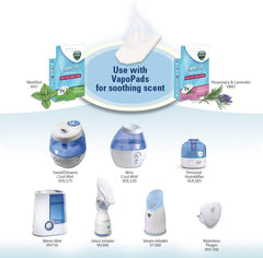 Vicks VBR7 Rosemary and Lavender VapoPads Refill - Pack of 7