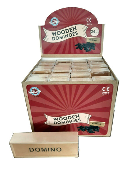 Dominoes Set in Wooden Classic Games